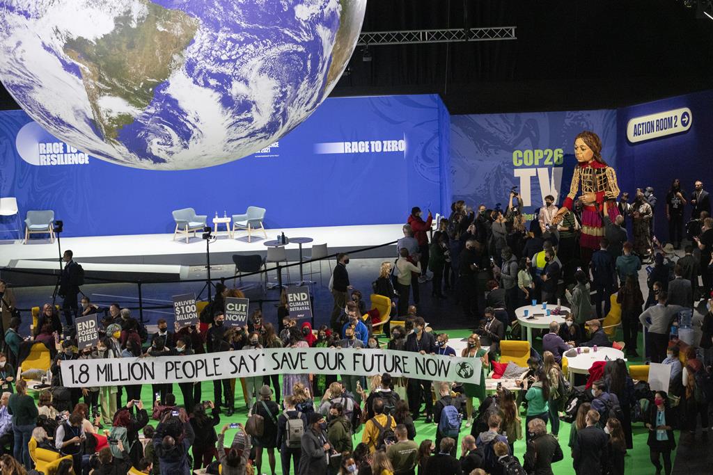 COP26 ONU. Foto: Robert Perry/EPA