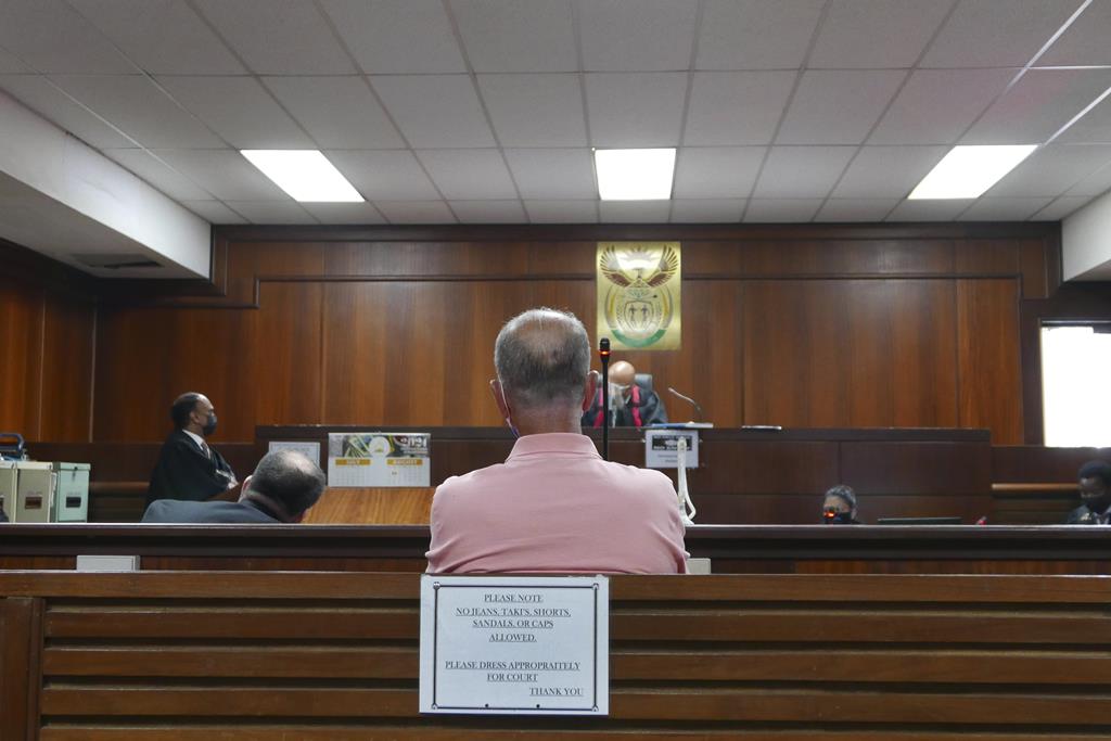 João Rendeiro ouvido no Tribunal, na África do Sul. Foto: Luís Miguel Fonseca/Lusa