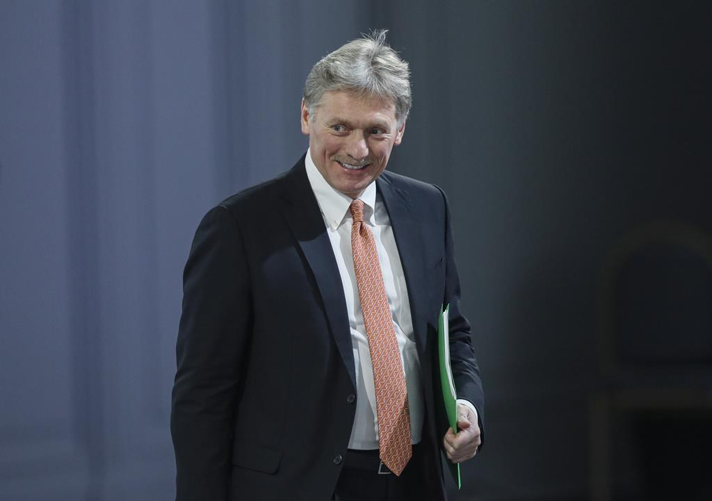 Dmitry Peskov, porta-voz da Presidência russa. Foto: Yuri Kochetkov/EPA