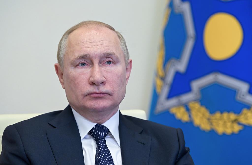 Presidente russo, Vladimir Putin, mais isolado. Foto: Alexei Nikolsky/EPA