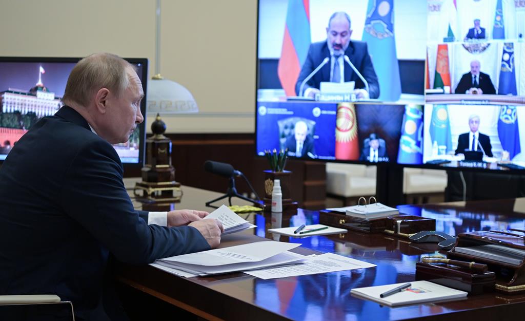 Vladimir Putin Foto: Alexei Nikolsky/Kremlin Pool/EPA