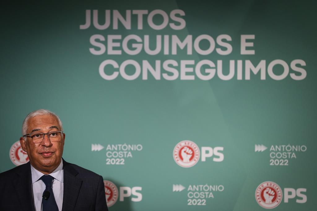 Secretário-geral do PS António Costa Foto: Rodrigo Antunes/Lusa