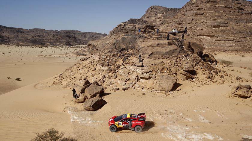 Depois de ter sido segundo no Dakar, Loeb vence em Monte Carlo Foto: Yoan Valat/EPA