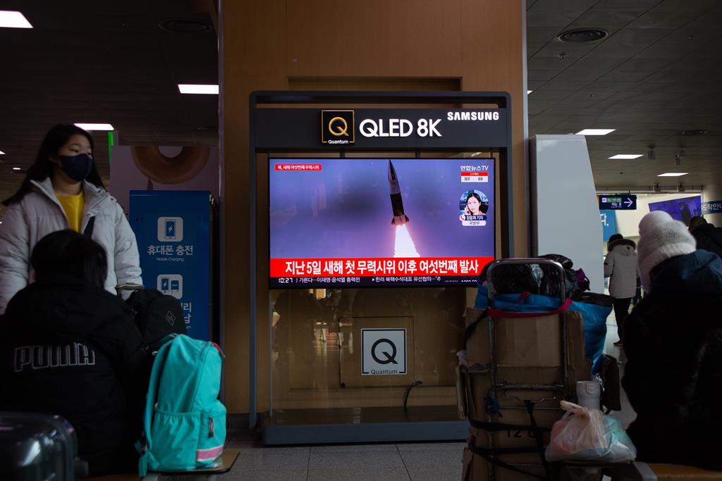 Coreia do Norte lança mísseis balísticos Foto: Jeon Heon-kyun/EPA