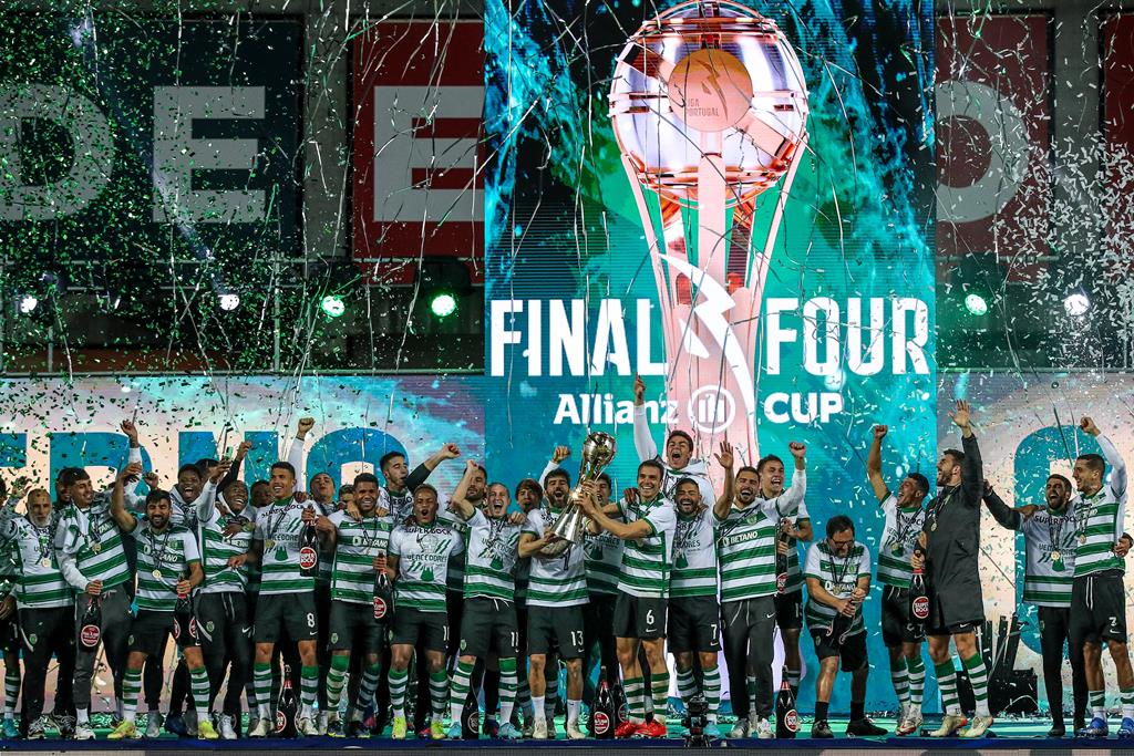 O Sporting venceu a última edição da Taça da Liga Foto: Paulo Novais/Lusa