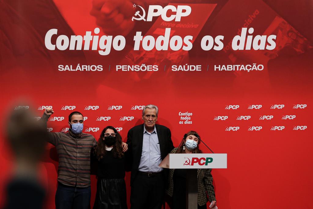 PCP: Sessão pública `PCP - Contigo todos os dias`. Foto: António Cotrim/Lusa