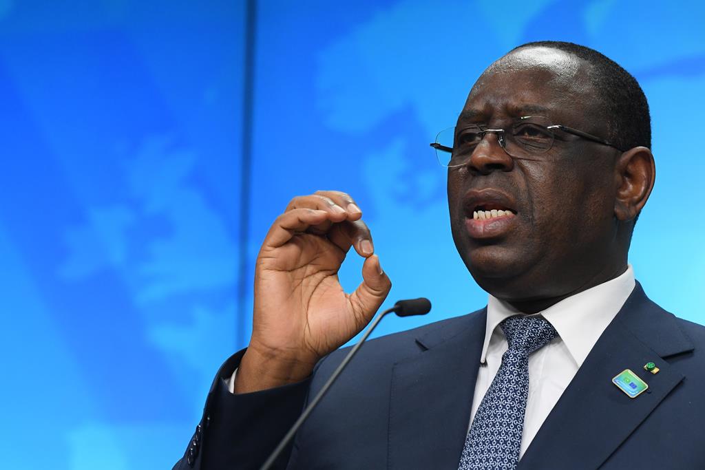 Presidente do Senegal, Macky Sall . Foto: John Thys / Pool/EPA