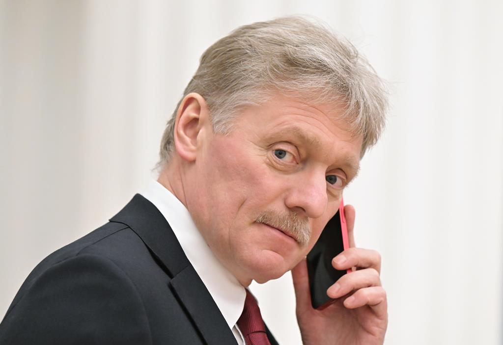 Dmitry Perskov, porta-voz da presidência da Rússia. Foto: Sergey Guneev/EPA