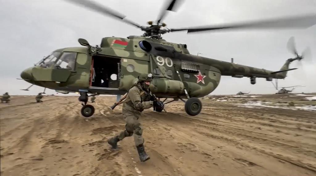Union Courage-2022 - exercício militar conjunto da Rússia e Bielorrússia Foto: Ministério da Defesa da Rússia