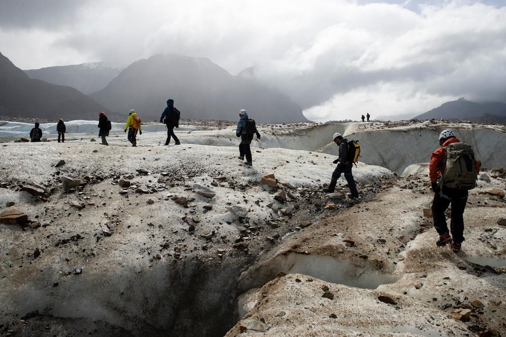 Aquecimento global está a derreter glaciares na Patagónia chilena. Foto: Alberto Valdes/EPA