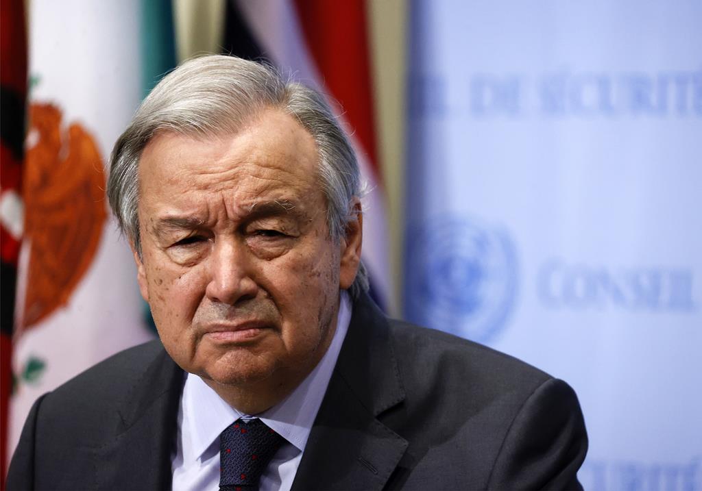 António Guterres, secretário-geral da ONU Foto: Jason Szenes/EPA