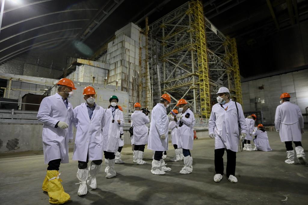 Central nuclear de Chernobyl foi tomada pela Rússia. Foto: Oleg Petrasyuk/EPA