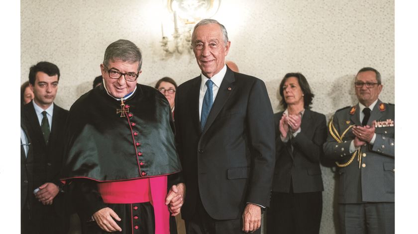 João Seabra foi condecorado pelo Presidente Marcelo Rebelo de Sousa, em janeiro. Foto: Dom Quixote