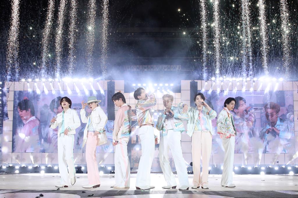 BTS - grupo sul-coreano Foto: Yonhap Handout/EPA