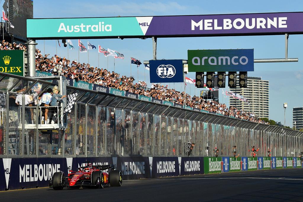 Charles Leclerc foi o mais rápido no GP da Austrália Foto: James Ross/EPA