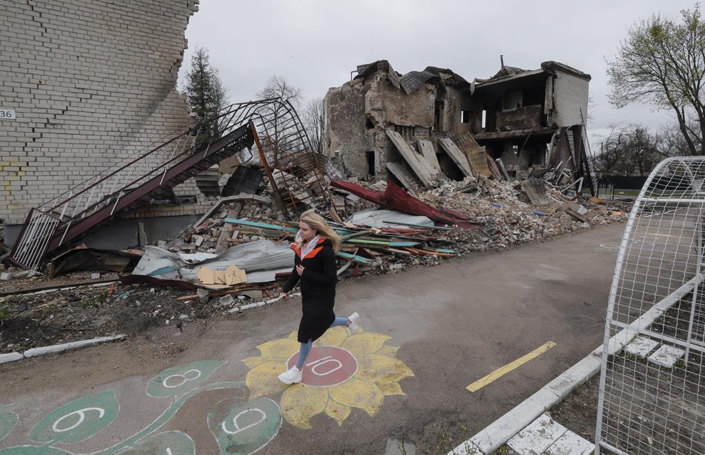 A Rússia lançou em 24 de fevereiro uma ofensiva militar na Ucrânia e os bombardeamentos são constantes. Foto: Sergey Dolzhenko/EPA