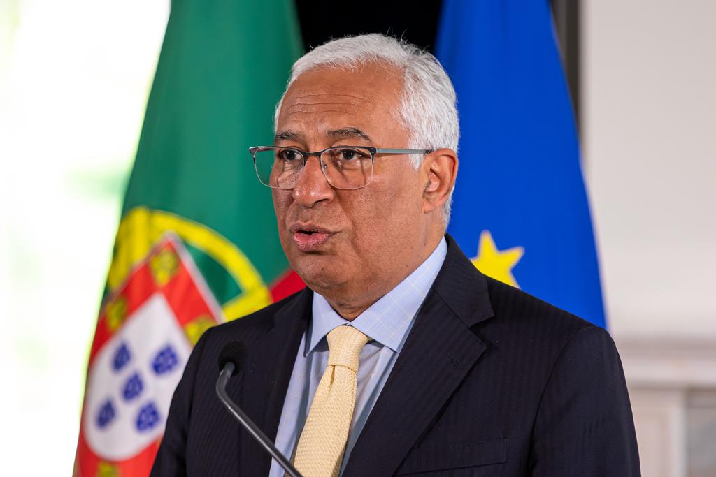 "Podem contar com o apoio de Portugal", escreve o primeiro-ministro. Foto: José Sena Goulão/Lusa