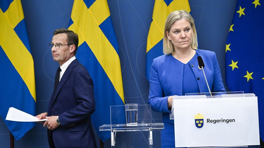 Suécia pede adesão à NATO. Foto: Henrik Montgomery/EPA