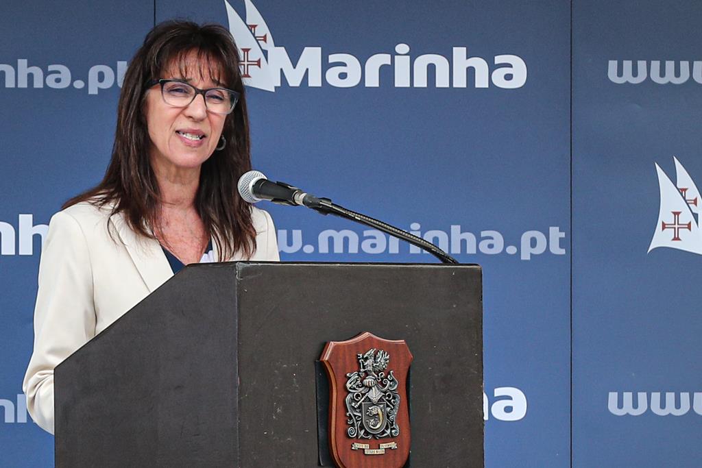 A ministra da Defesa Nacional, Helena Carreiras Foto: Lusa