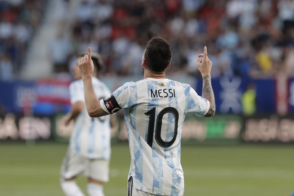 Messi Argentina Foto: Villar Lopez/EPA
