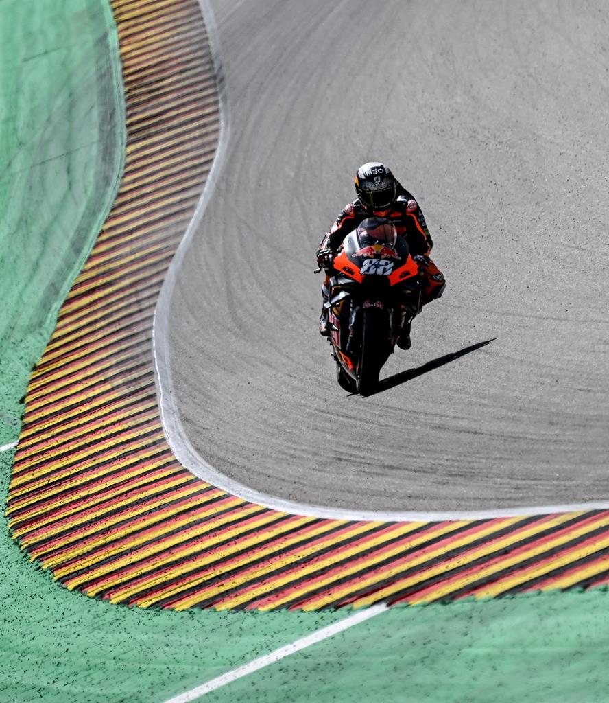 Miguel Oliveira foi 9.º no GP da Alemanha, a última prova do MotoGP Foto: Filip Singer/EPA