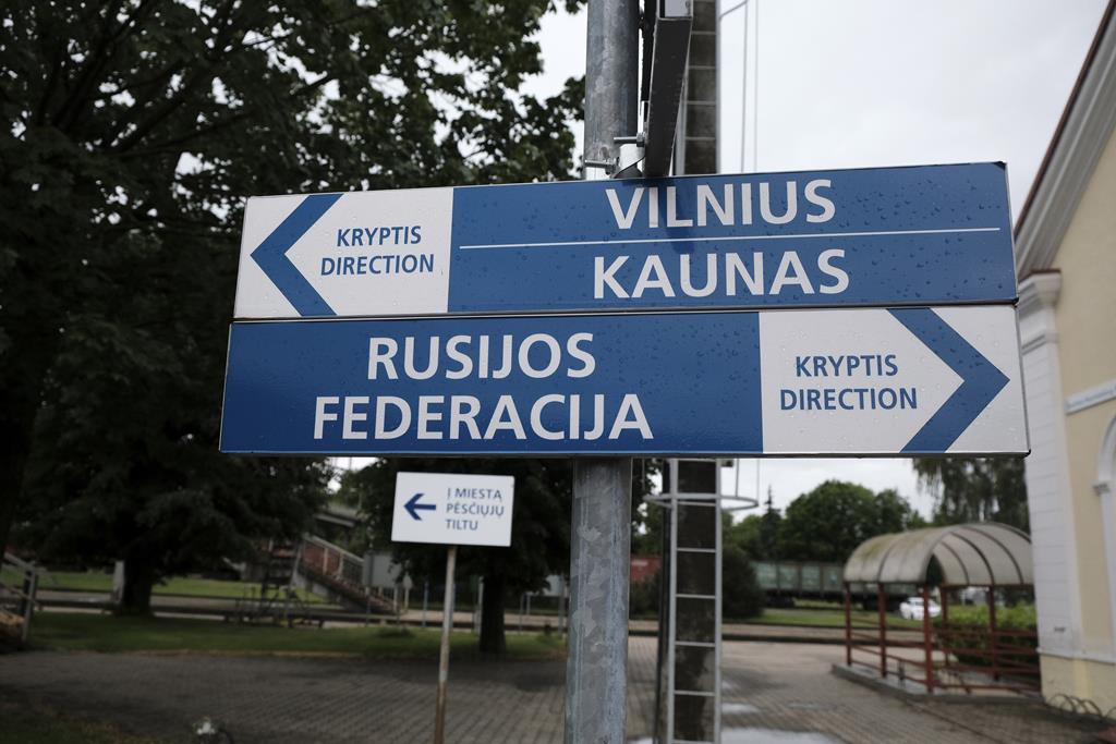 Lituânia proíbe entrada de produtos no enclave russo de Kaliningrado ao abrigo das sanções da UE. Foto: Valda Kalnina/EPA