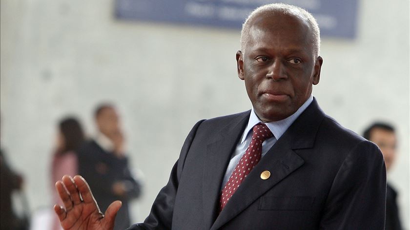 José Eduardo dos Santos antigo Presidente de Angola. Foto: Tiago Petinga/Lusa