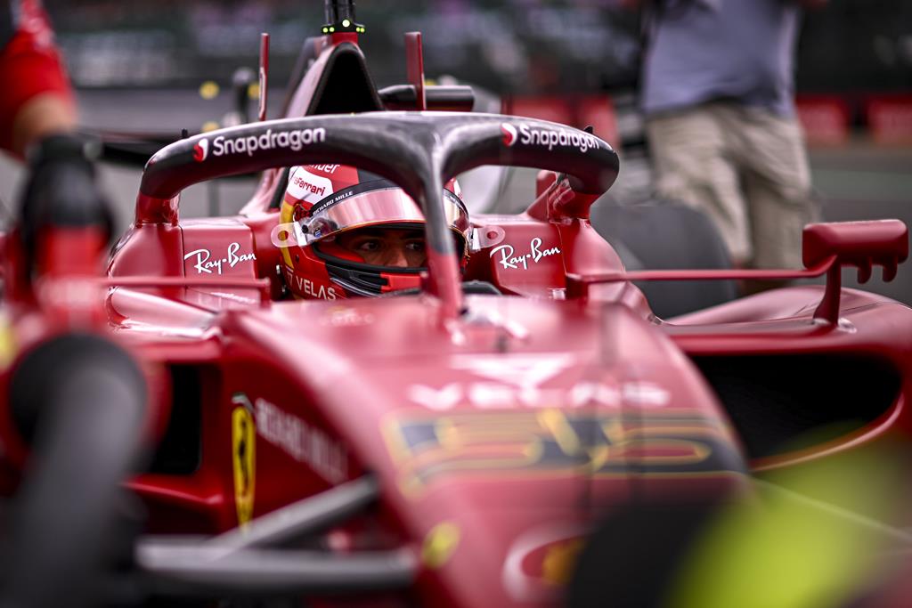 Carlos Sainz, Ferrari. Foto: Christian Bruna/EPA