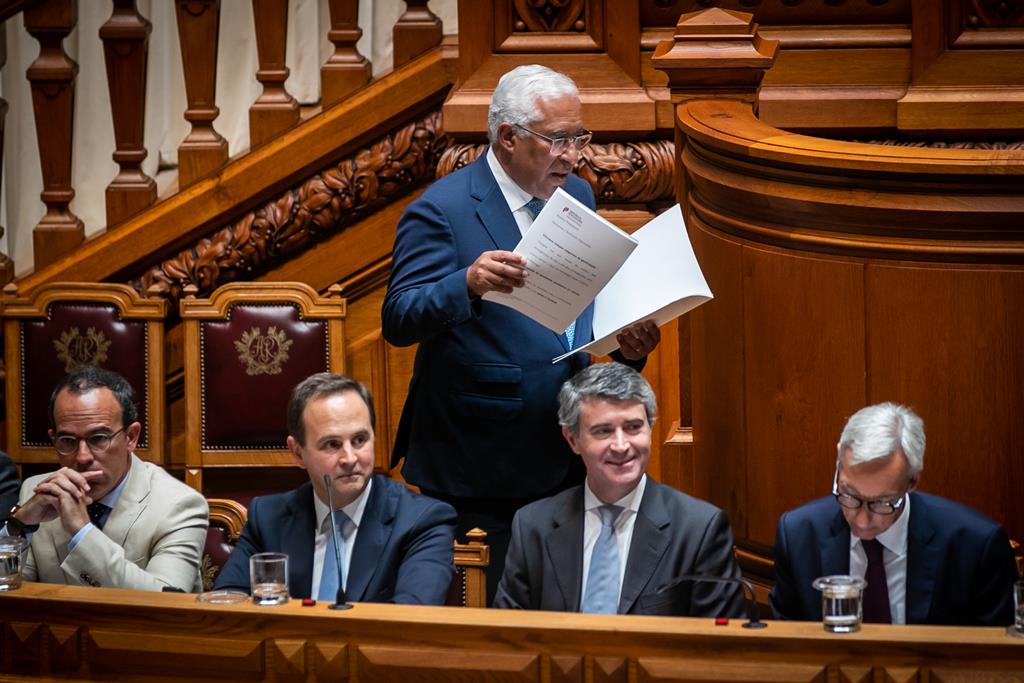 O primeiro-ministro, António Costa, no debate sobre o Estado da Nação. Foto: José Sena Goulão/Lusa