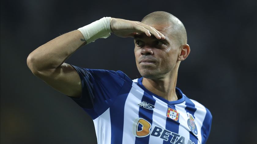 Sporting fez participação disciplinar contra Pepe, do FC Porto. Foto: Manuel Fernando Araújo/Lusa