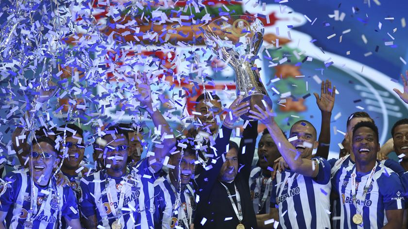 FC Porto conquista Supertaça depois de derrotar Tondela. Foto: Paulo Cunha/Lusa