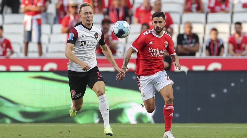 Benfica vs Midtjylland. Foto: Miguel A. Lopes/Lusa