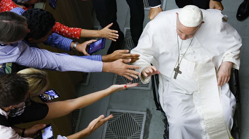 Papa Francisco Foto: Fabio Frustaci/EPA