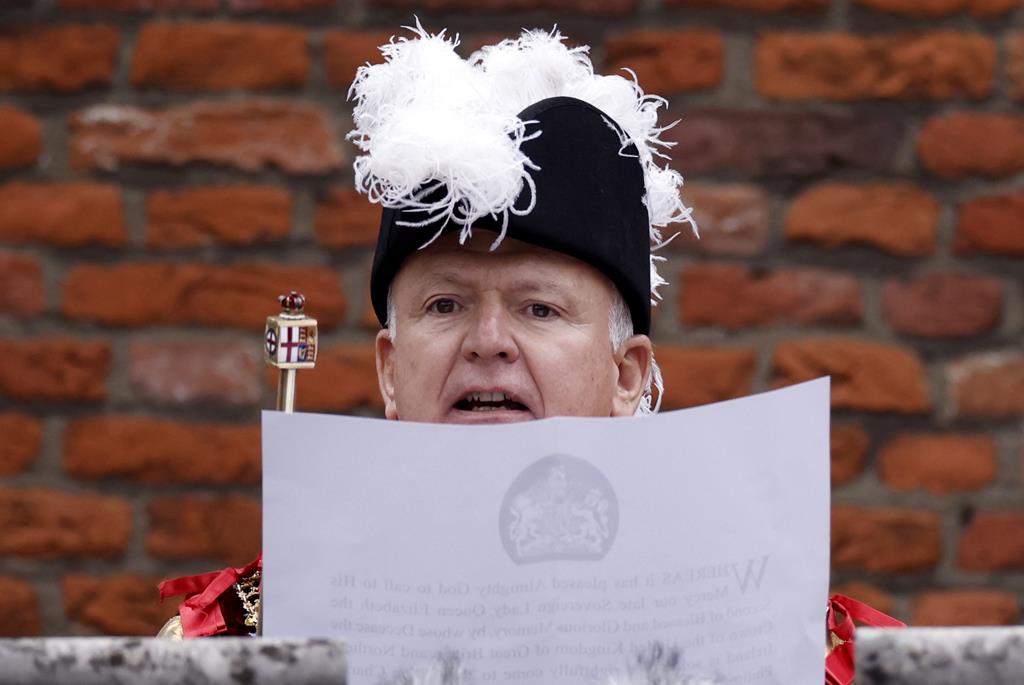 Carlos III proclamado rei do Reino Unido Foto: Yoan Valat/EPA