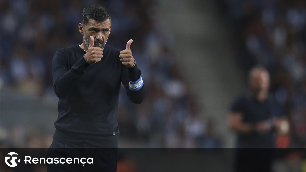 Sérgio Conceição. “Quando marcamos no início, fico sempre desconfiado