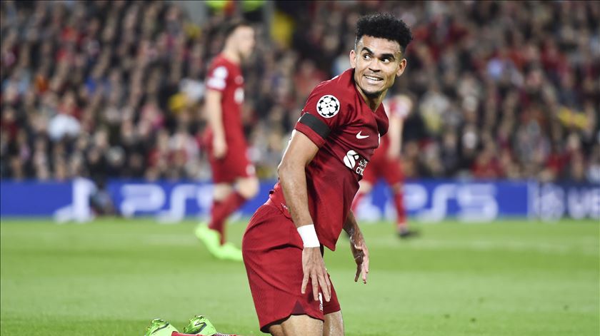 Luis Diaz marcou pelo Liverpool - Renascença