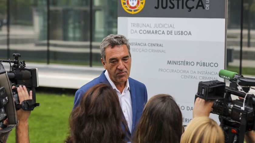 Júlio Magalhães responde na qualidade de ex-diretor do Porto Canal. Foto: Miguel A. Lopes/Lusa