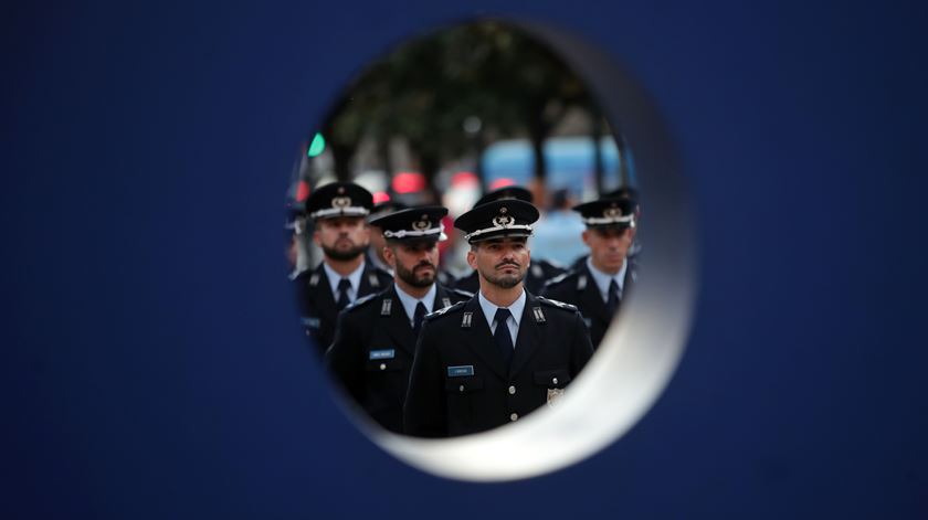Polícia de Segurança Pública no Porto. Foto: Estela Silva/Lusa