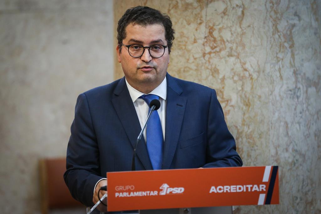 Joaquim Miranda Sarmento, líder parlamentar do PSD. Foto: Rodrigo Antunes/Lusa