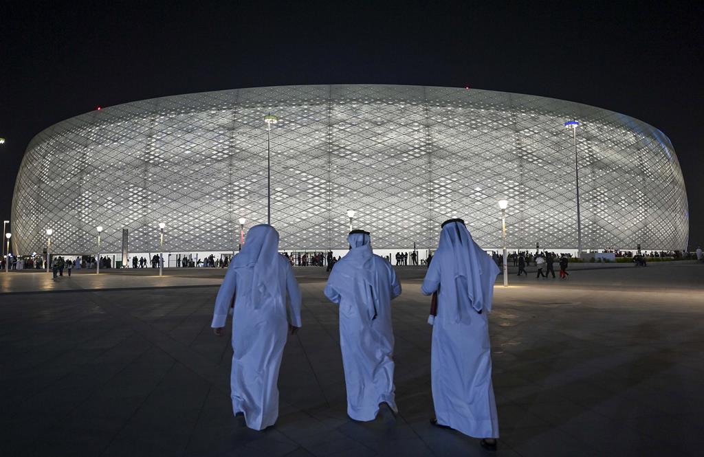 Mundial Qatar 2022. Estádio Al Thumama. Foto: Noushad Thekkayil/EPA