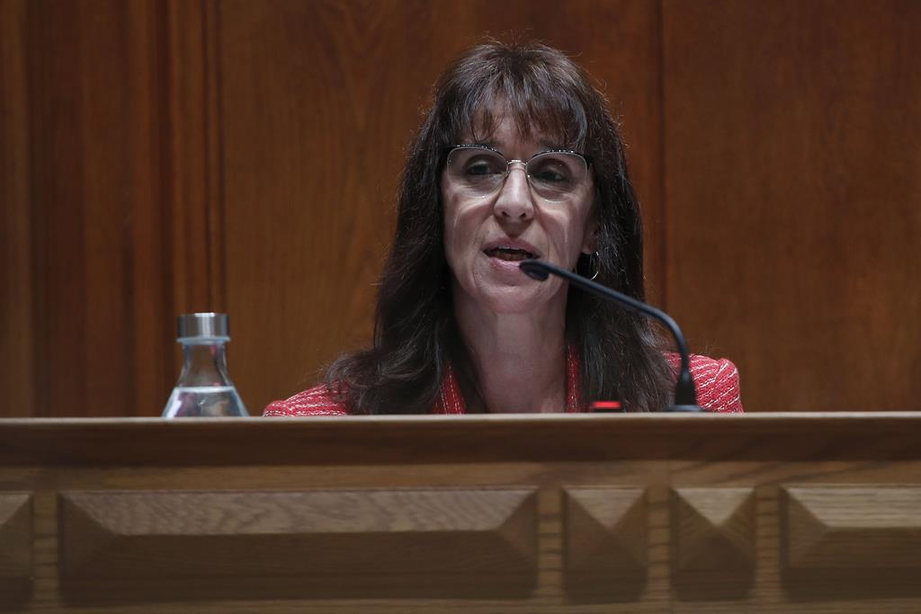 Ministra da Defesa, Helena Carreiras. Foto: António Pedro Santos/Lusa