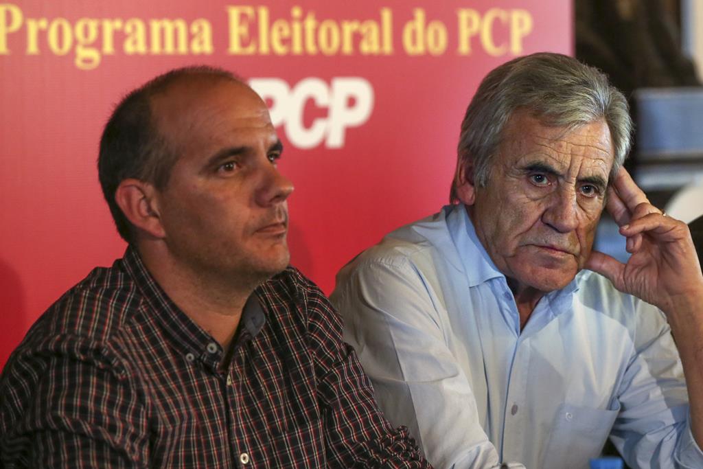 Paulo Raimundo suceder a Jerónimo de Sousa no cargo de secretário-geral do PCP. Foto: Manuel Almeida/Lusa