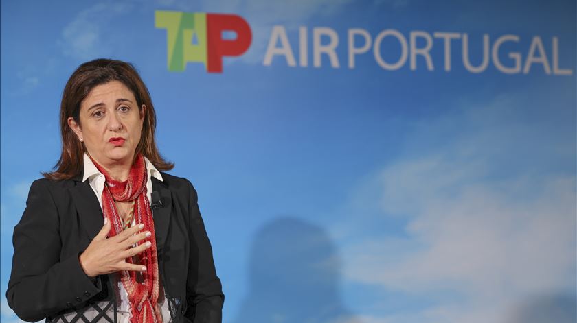 Christine Ourmières-Widener - CEO da TAP Foto: Tiago Petinga/Lusa