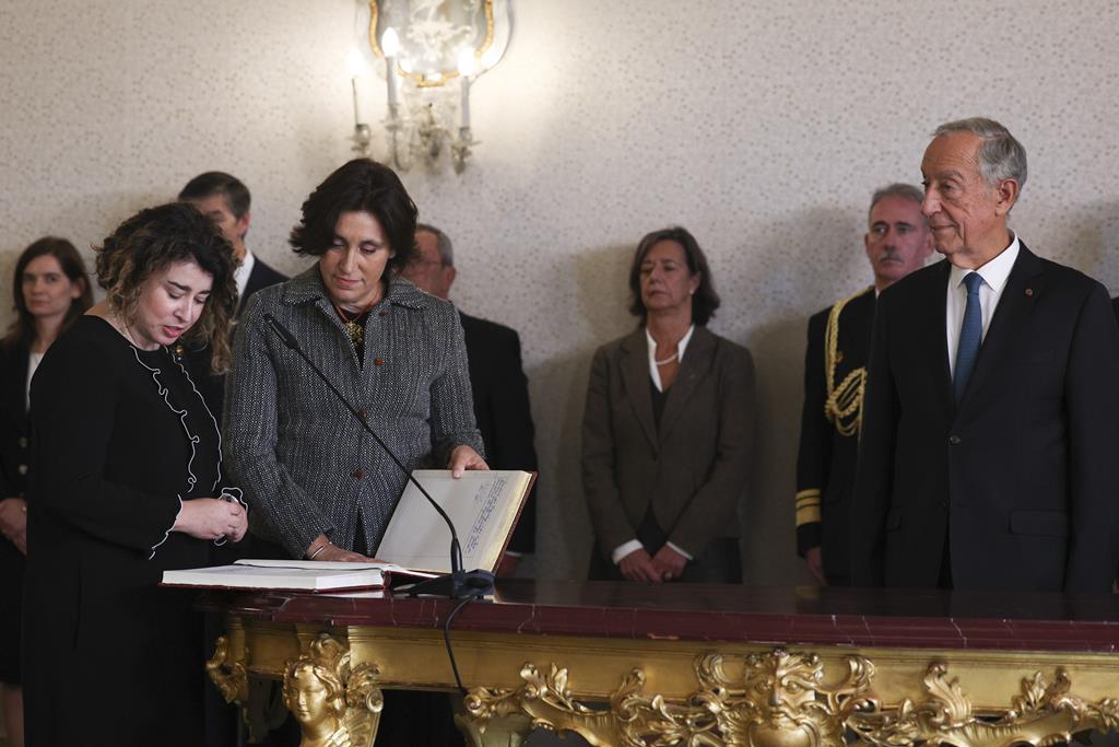 Alexandra Reis tomou posse como secretária de Estado do Tesouro no início de dezembro. Foto: Tiago Petinga/Lusa