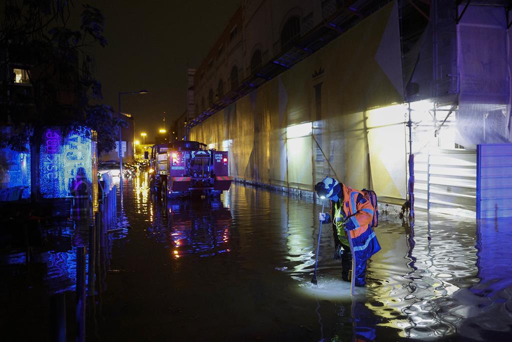 inundações em Lisboa Foto: António Pedro Santos/Lusa