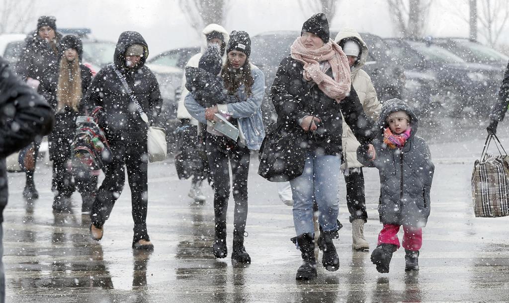 Milhões de refugiados ucranianos foram recebidos por países europeus depois da invasão russa, em fevereiro de 2021. Foto: Robert Ghement/EPA