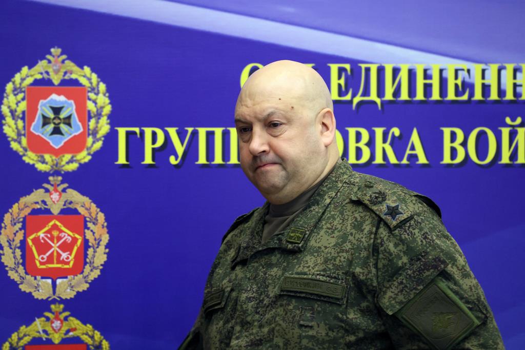 General russo Sergei Surovikin Foto: Gavriil Grigorov/sputnik/kremlin / Pool/EPA