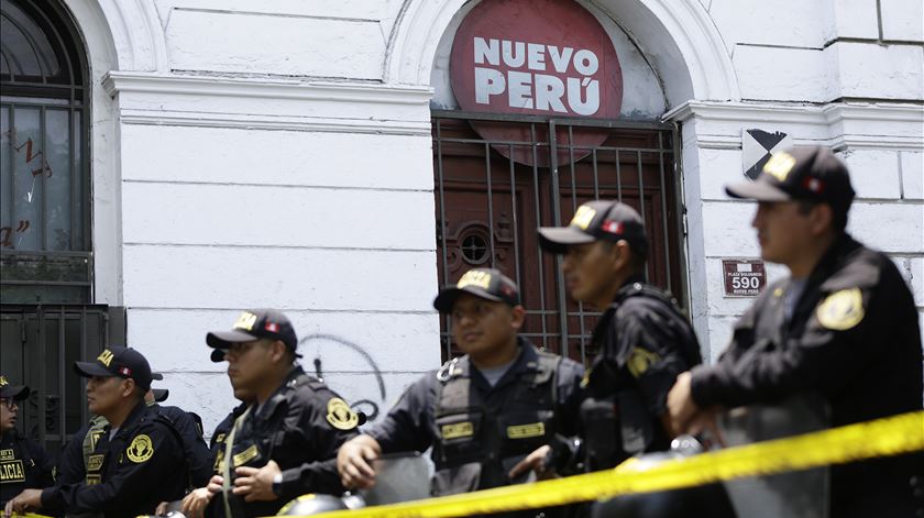 Protestos no Peru. Foto: Bienvenido Velasco/EPA