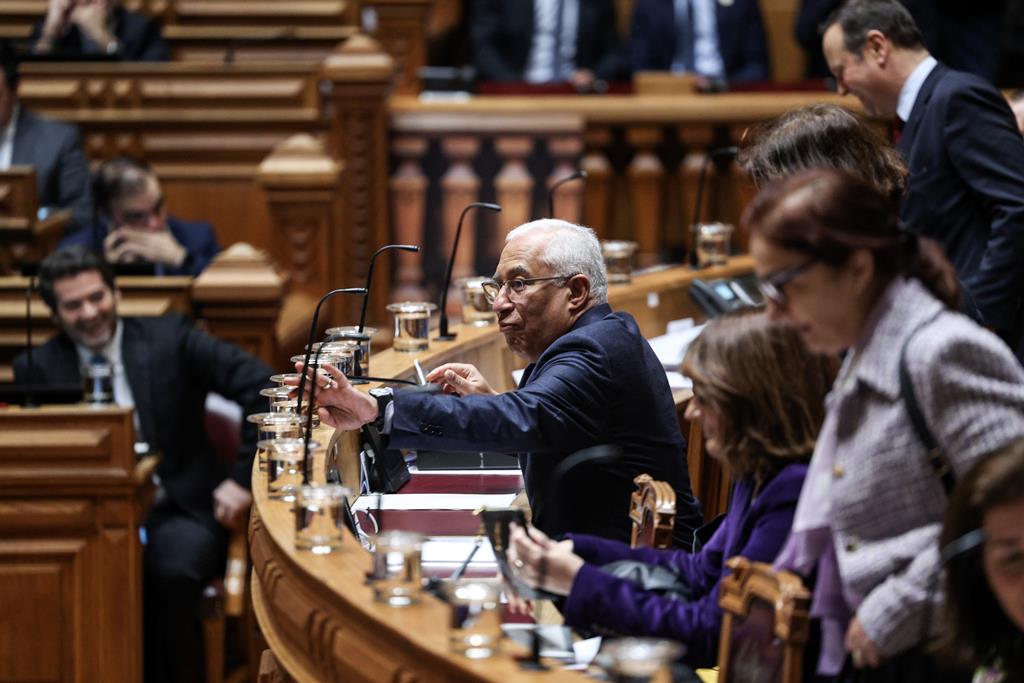 Debate Parlamentar com o primeiro-ministro António Costa. Foto: Miguel A. Lopes/Lusa