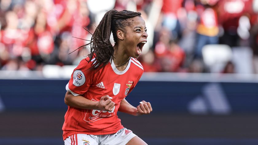 Jéssica Silva, Benfica. Foto: Miguel A. Lopes/Lusa